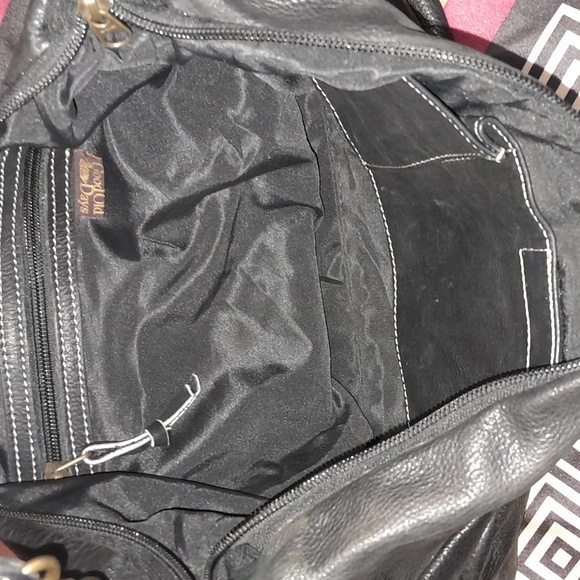 Good Old Days Genuine Leather Hobo Purse - Picture 5 of 7